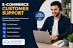 manage ecommerce orders, customer support and whatsapp chats