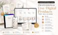 create pinterest optimized etsy digital products with SEO