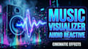 create animated music visualizer for your songs