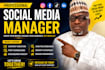 be your professional social media manager and content creator