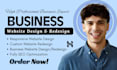 build custom website develop web app development redesign ai website design web