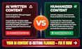 humanize ai generated content to pass ai detection and sound human
