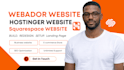 design hostinger website, webador redesign and responsive business website