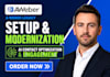 setup aweber legacy system modemization ai contact optimization engagement