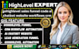 build customize go high level sales funnel code ai chatbot website workflows crm