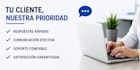 asistencia para atención al cliente
