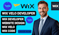 wix velo wix developer wix code  wix website design