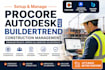 setup procore autodesk construction cloud buildertrend construction management