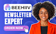 beehiiv setup beehiiv newsletter design beehive landing page ai beehiiv website