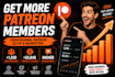 do patreon page audit, patreon page setup and patreon page optimization