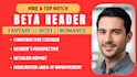 your beta reader, alpha reader fantasy, romance beta reading book beta reader