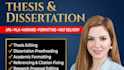 expertly proofread, edit, format your thesis dissertation mla apa referencing