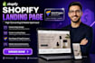 create a professional gempages product page or shopify product page