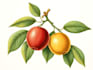 create a marvelous botanical plants illustration