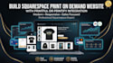 build squarespace print on demand website with printful or printify that convert