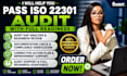 help you pass iso 22301 audit with full readiness