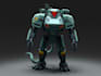 design 2d sci fi mech, robot and creature concept models