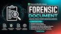 do forensic document examination, handwriting, signature, and report writing