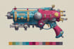 design unique weapons illustrations