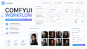 build comfyui workflow for sdxl batch  character consistency image generation