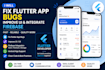 fix flutter app bugs and UI issues