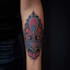 create custom clock tattoo illustration