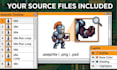 design game ready pixel art sprites and animations in aseprite