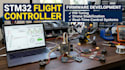 develop stm32 drone flight controller firmware with pid tuning, stabilization