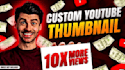 create gaming thumbnails and posters and photos editing