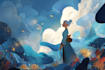 draw disney cartoon illustration