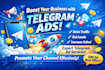 promote telegram channel and telegram ads
