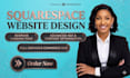 squarespace website design, squarespace website redesign and edit squarespace