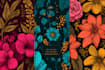 create seamless pattern design and textile print design
