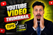 create professional clickable youtube thumbnails