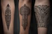 create a profesional tribal tattoo design