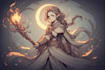 draw a fantasy sketchy illustration