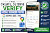 create setup and verify google business profile gmb listing