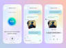 design ai assistant mobile app screenshots design