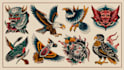 create awesome old school tattoo style design