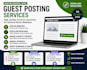 do guest posting on high da general sites with dofollow backlinks