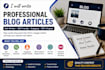 write professional blog articles