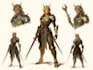 draw fantasy art and concept art illustration