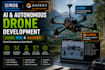 develop ai powered drones using ros, gazebo simulation and autonomous systems