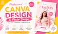 desing canva social media poster