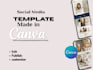 design editable canva social media templates