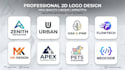 design a minimalist geometric logo for tech startups