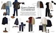 create a mens business travel capsule wardrobe
