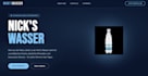 create a simple one page business card website in HTML
