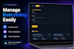 build a custom website with admin dashboard