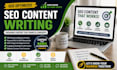 write SEO optimized blog posts, articles and website content